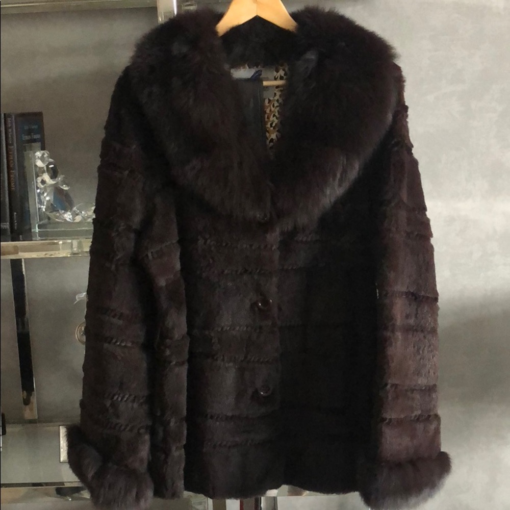 Blue Duck Fur from Saks.
